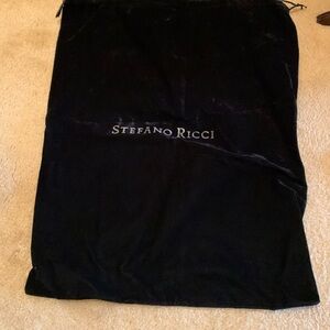 Stefani Ricci Suede Garment bag/sack